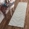 Homeroots 2 ft. 3 in. x 7 ft. 6 in. Runner Wool Ivory Area Rug 352302 - alternate 4